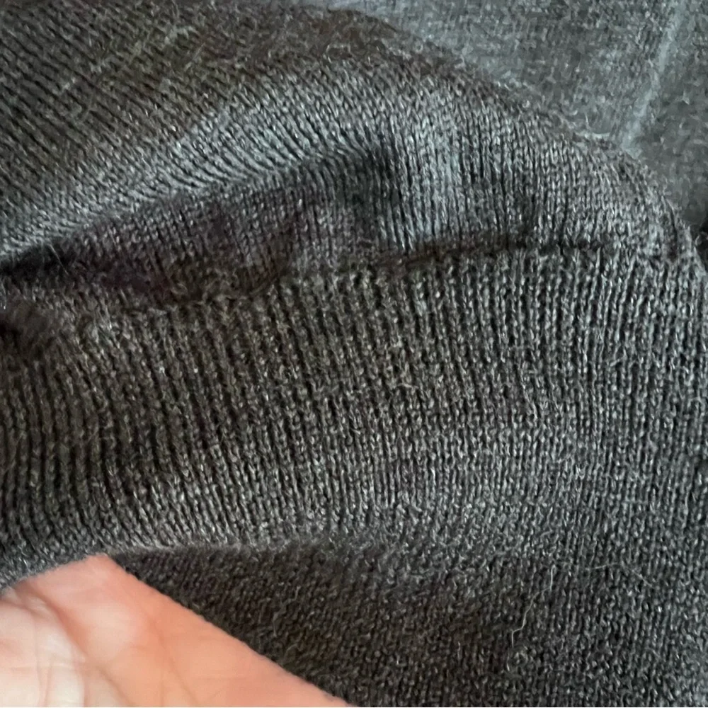 Piombo Men’s 100% Merino Wool Sweater Vest Gray size XL NWT - Picture 6 of 9